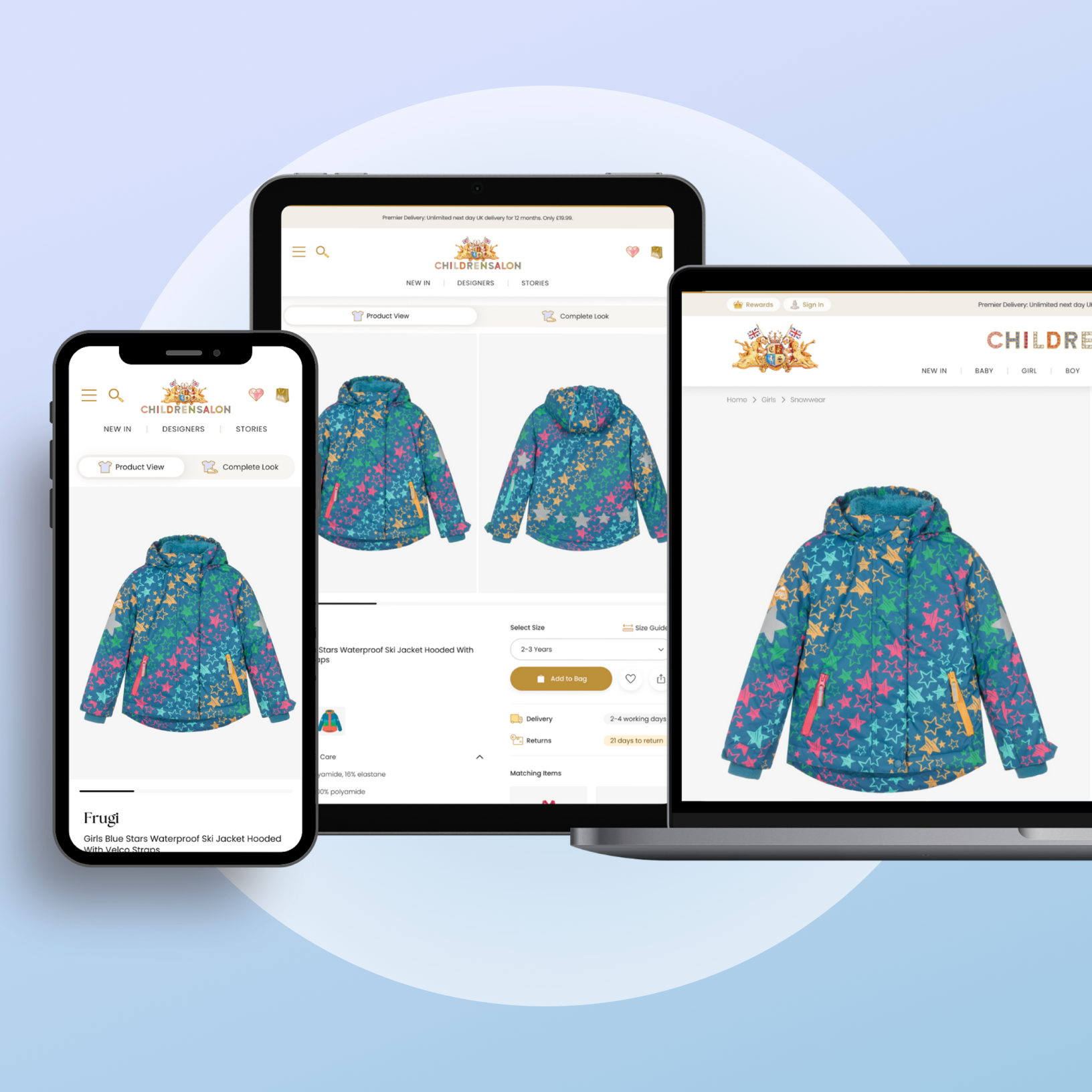 Childrensalon | PDP Redesign